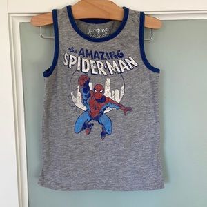 Boys Spider-Man Tank, size 5